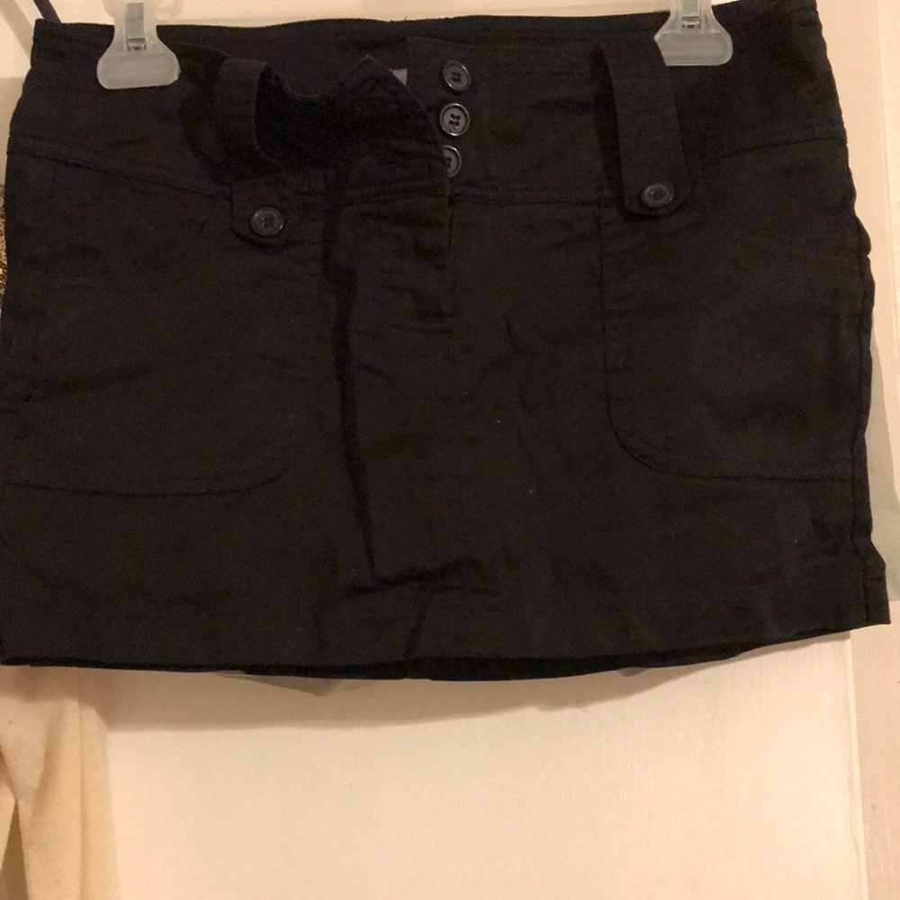 Bundle of 2!! Summer skirt/short. Black and beige.